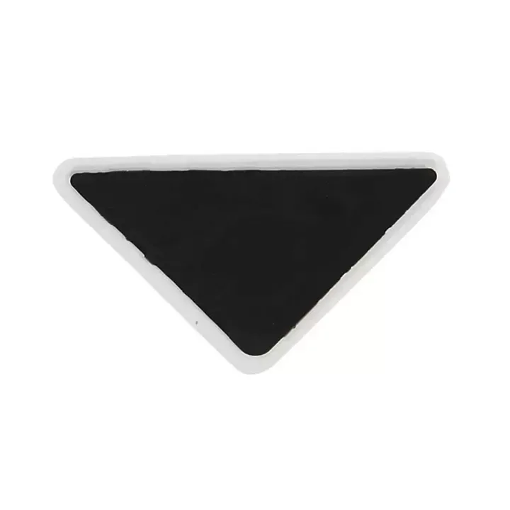 Black Triangle Rug Grippers, Set of 8