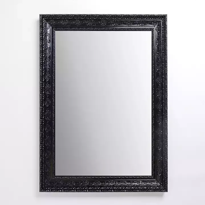 Black Vintage Wall Mirror