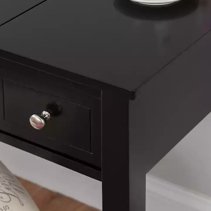 Black Virginia Butterfly 2-pc. Vanity Set