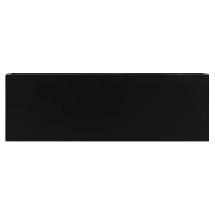 Black Wood 2-pc. Floating Shelves, 24 in.