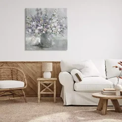 Blossoming Aster Bouquet Canvas Print, 30x30 in.