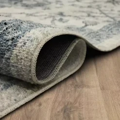 Blue and Cream Granary Runner, 2x10