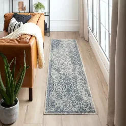 Blue and Cream Granary Runner, 2x10