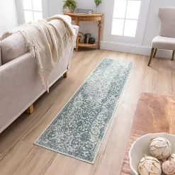 Blue and Cream Granary Runner, 2x10