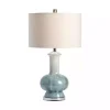 Blue and White Ombre Ceramic Table Lamp