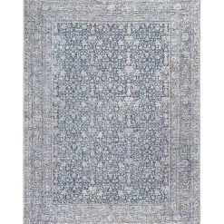 Blue Boho Lorelai Washable Area Rug, 8x12