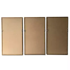 Blue Branches Framed Canvas Art Prints, Set of 3