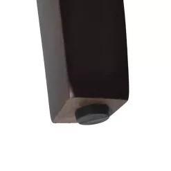 Blue Button-Tufted Rolled Arm Accent Chair