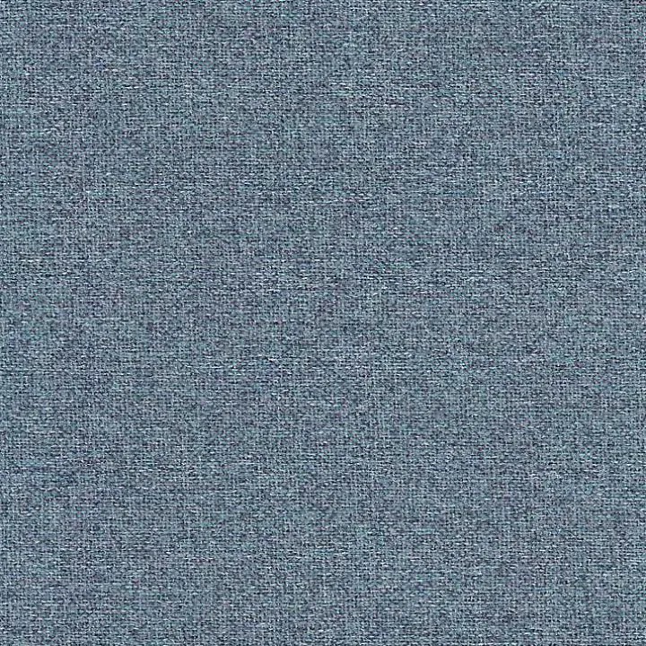 Blue Button-Tufted Rolled Arm Accent Chair