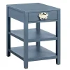Blue Crab Accent Table
