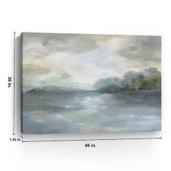 Blue Ethereal Giclee Canvas Art Print