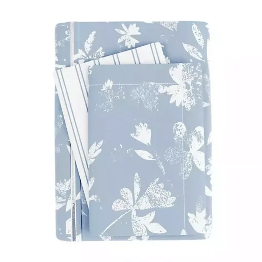 Blue Garden Farmhouse 3-pc. Queen Duvet Cover Set