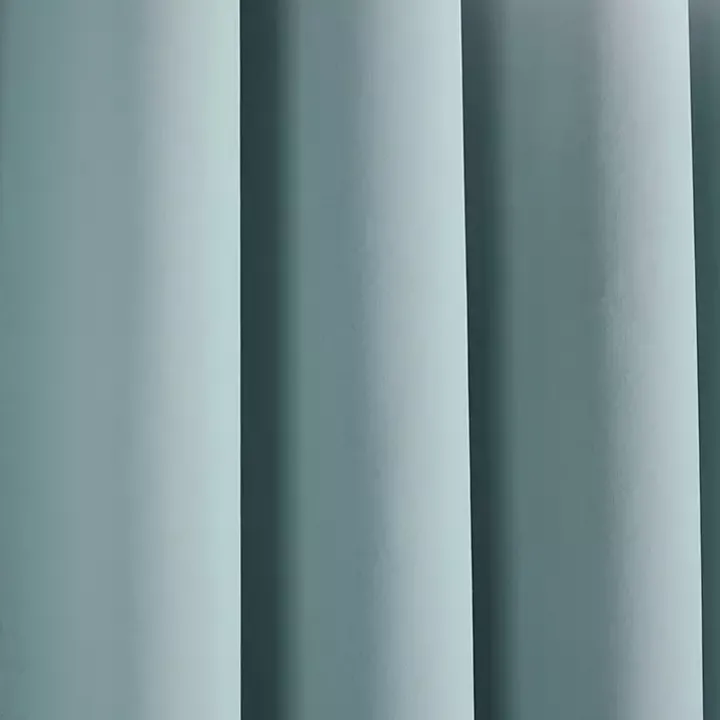 Blue Knotted Curtain Panel Set, 84 in.