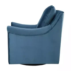 Blue Mora Swivel Accent Chair
