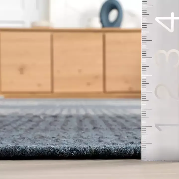 Blue Plaid Emily Henderson x RugsUSA Rug, 8x10