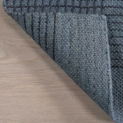 Blue Plaid Emily Henderson x RugsUSA Area Rug, 3x5