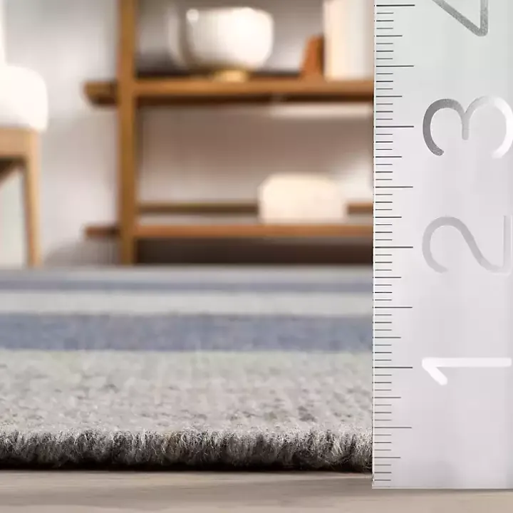 Blue Portland Emily Henderson x RugsUSA Rug, 4x6