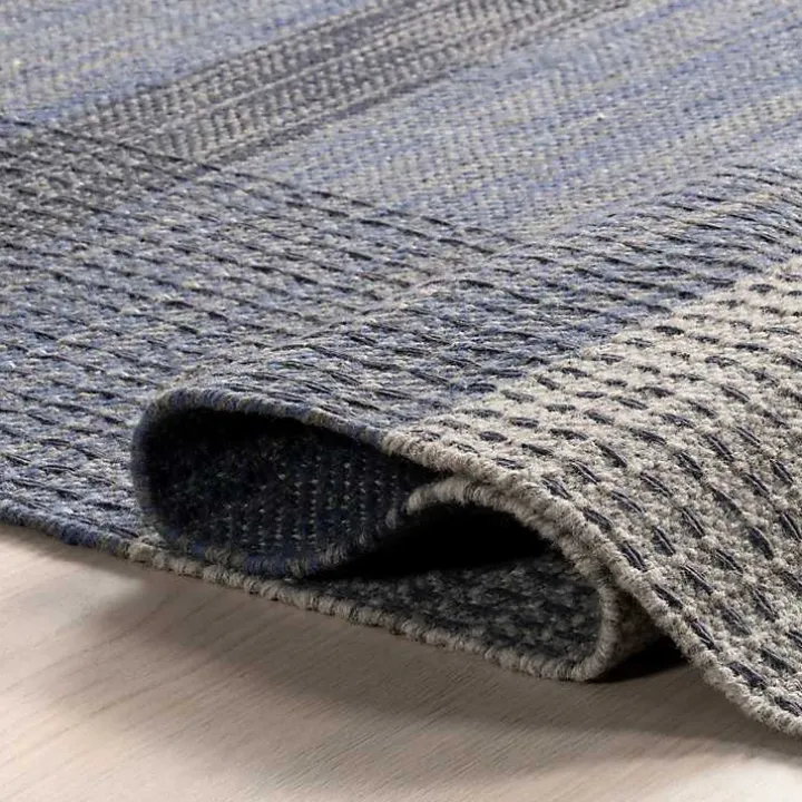 Blue Portland Emily Henderson x RugsUSA Rug, 4x6