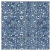 Blue Provincial Tiles Peel & Stick Wallpaper