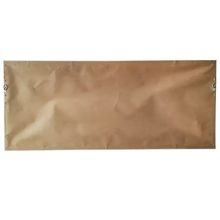 Blue Rings Framed Canvas Art Print