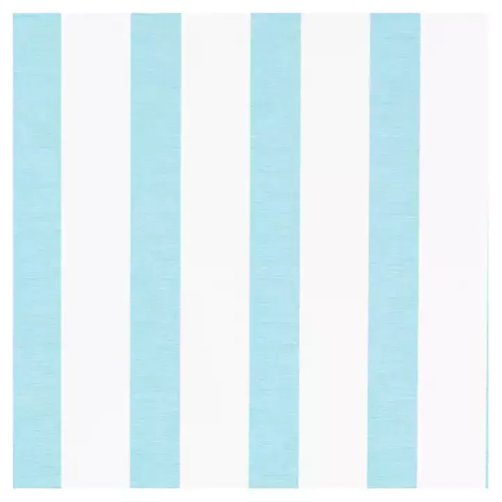 Blue Striped Stone Bath Mat