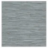 Blue Textured Grassweave Peel & Stick Wallpaper