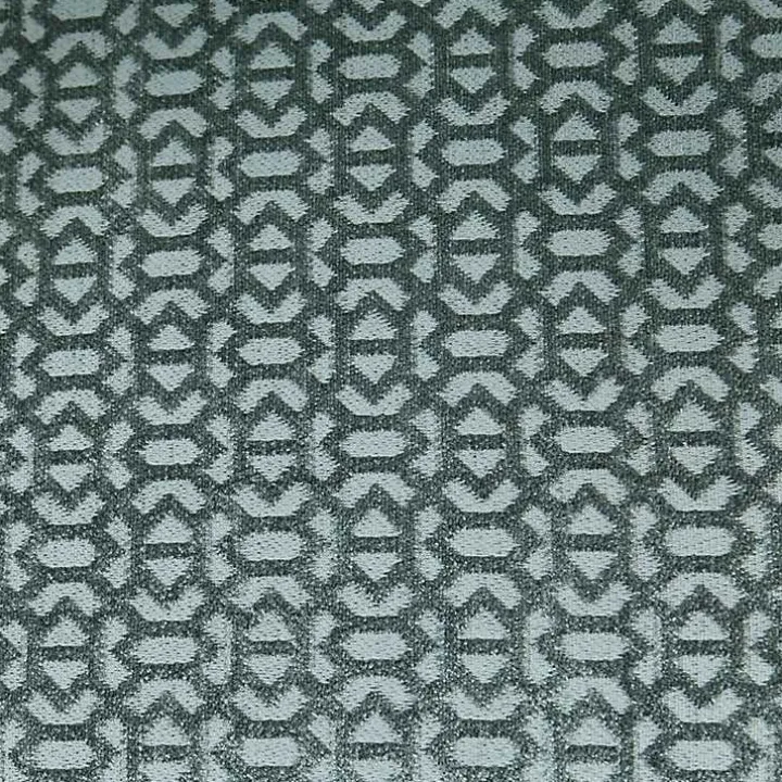 Blue Upholstered Low Back Swivel Counter Stool