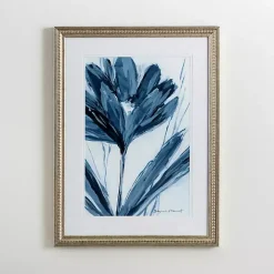 Blue Vibes I Framed Art Print