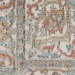 Blue Vintage Raj Area Rug, 3x5