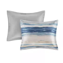 Blue Watercolor 8-pc. King Comforter Set