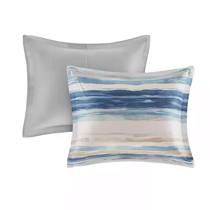 Blue Watercolor 8-pc. King Comforter Set