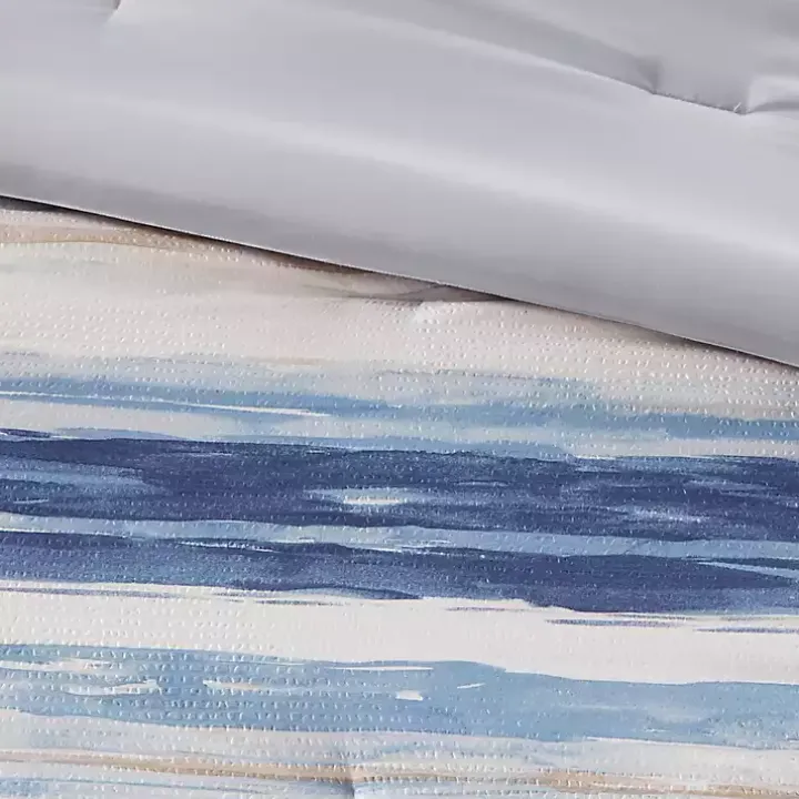 Blue Watercolor 8-pc. King Comforter Set