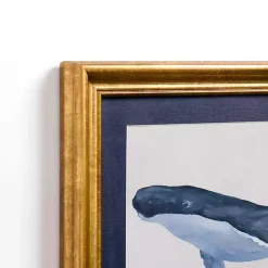 Blue Whale Framed Art Print