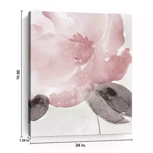 Blush Bloom I Giclee Canvas Art Print