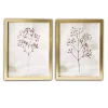 Blush Branches Framed Art Prints, Set of 2