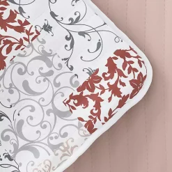 Blush Patchwork Reversible 3-pc. Queen Quilt Set