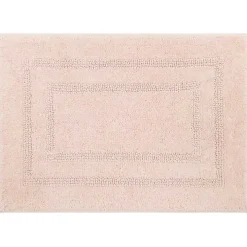 Blush Reversible Cotton Bath Mat, 34 in.