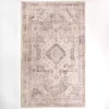 Bone Rosette Area Rug, 7x9