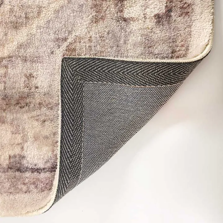 Bone Rosette Area Rug, 7x9