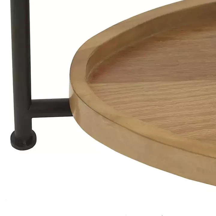 Bowie Wood and Metal Coffee Table