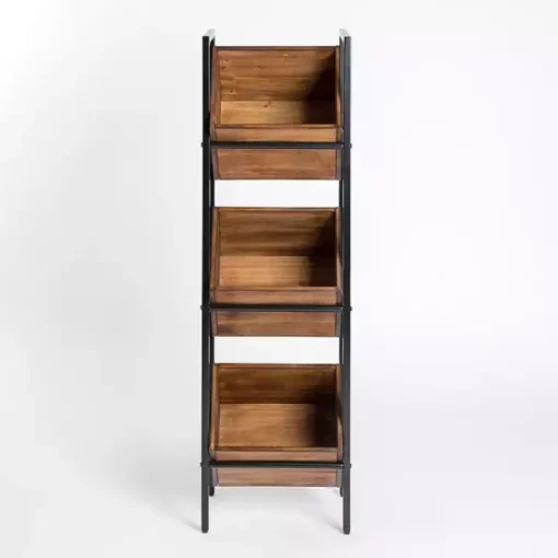 3-Box Standing Storage Rack