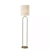 Brass Metal Arch Floor Lamp