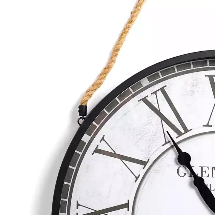 Brennan Rope Hanger Wall Clock