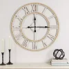 Brett Beaded Wood Wall Clock