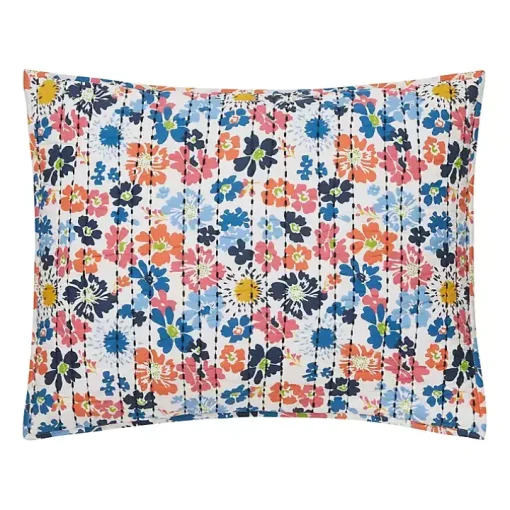 Bright Blossom 3-pc. Full/Queen Quilt Set