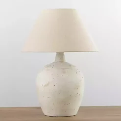 Bronson Cream Painted Table Lamp