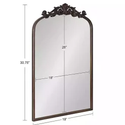 Bronze Arendahl Arched Mirror, 19x31 in.