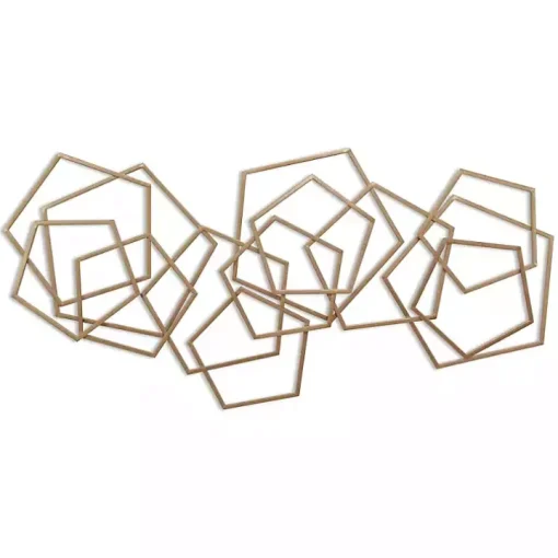 Bronze Astraga Pentagon Plaque