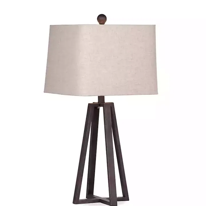 Bronze Metal Industrial Table Lamp