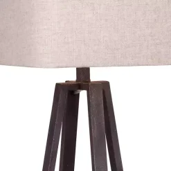 Bronze Metal Industrial Table Lamp